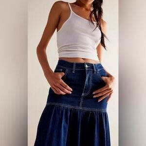 Free people maxi skirt